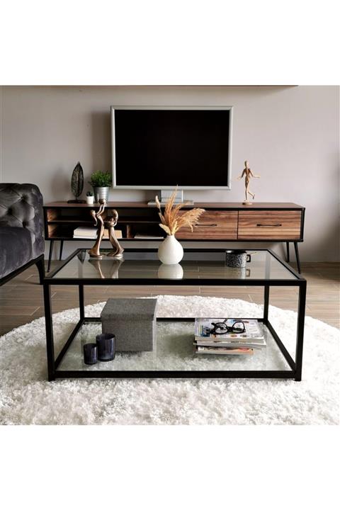 NEOstill - Astro Sehpa / Şeffaf Temperli Cam S400