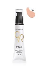 Golden Rose Mineral Fondöten Spf 15 No: 07 35 ml 8691190101879