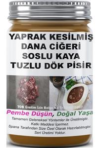 SPANA Yaprak Kesilmiş Dana Ciğeri Soslu Kaya Tuzlu Dök Pişir Ev Yapımı Katkısız 820gr