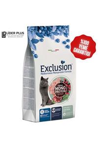 Exclusion Düşük Tahıllı Monoprotein 7 Yaş Için Kısırlaştırılmış Kedi Maması 1.5 Kg