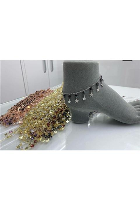 925 Gümüş Kadın Halhal 925 Ayar Gümüş Bileklik