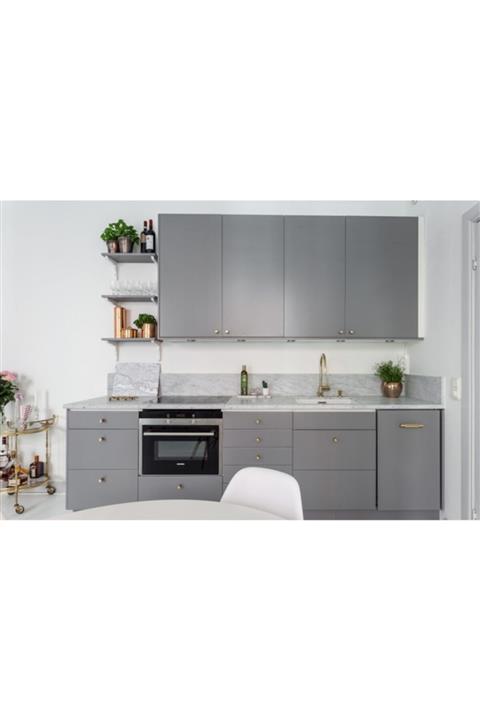 FOLYOCU Mat Gümüş Dolap Kaplama Folyosu 122cmx10mt