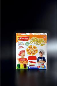 Play Doh Play-doh Oyun Hamuru Aşcı Pizza Seti 3 Renk 7 Parça