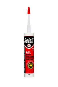 Selsil Hibrit Ultra Tack Yapıştırıcı Beyaz 290 ml