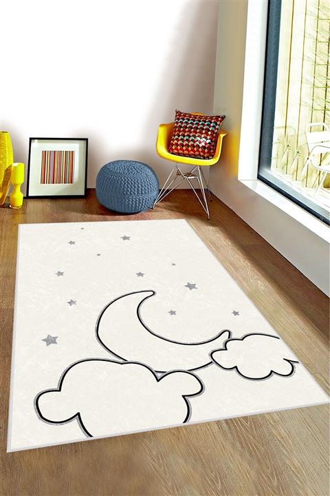 Bebişim Halı Ay Bi44 Çocuk Odası Halısı