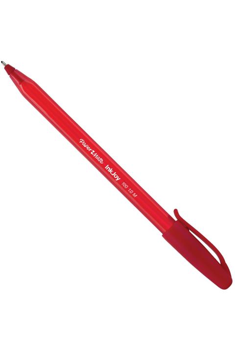 PaperMate Paper Mate Tükenmez Kalem Inkjoy 100 1.0 Mm Kırmızı S0957140 Tekli (1 Adet)