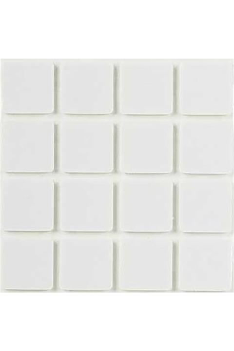 Stabilit 25x25 Mm Beyaz, 16'li Keçe Eva