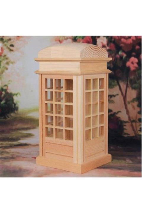 yakpen Telefon Kulübesi Kumbara Dekoratif Ürün Süs Eşyası Ingiliz Telefon Kulubesi