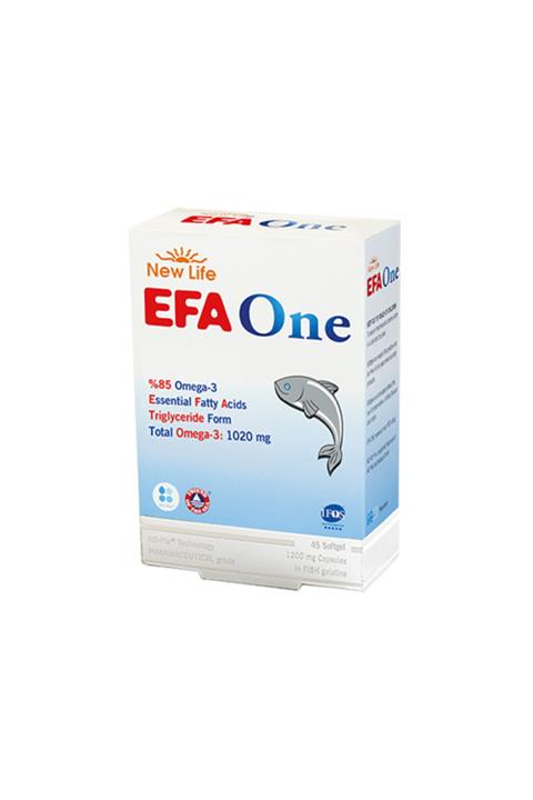New Life Efa One Omega 3 Soft Jel 45 Capsul
