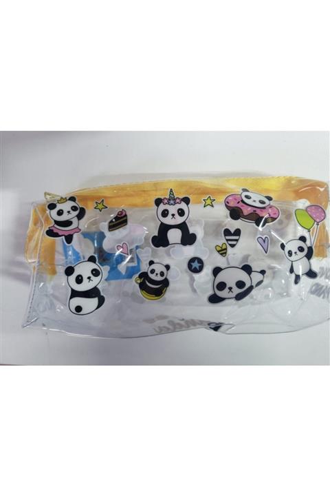 Kahraman Kiwoo Design Şeffaf Desenli Kalemlik