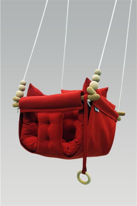 Astariaart Kırmızı Puffy Swing Salıncak