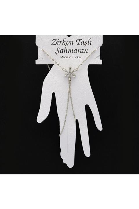 KÜPPELİ ACCESSORİES Kar Tanesi Detaylı Zirkon Şahmeran Bileklik