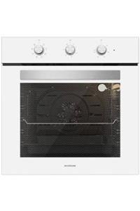 Silverline Beyaz Cam Ankastre Set Bo6503w01  Cs5349w01 3420 Classy