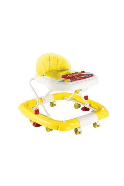 BabyHope Salla Yürüteç Bebek Sarı /