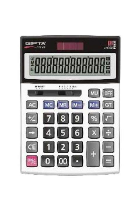 Gıpta F303500 12 Hane Hesap Makinesi Masa Tipi 4-f303500-5001