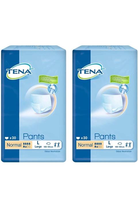TENA Emici Külot Large (normal) 5.5 Damla 30lu 2 Paket