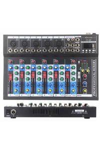 Nwork Mixer Deck 7 Kanal Usb/sd/bluetooth F-7bt