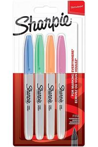 Sharpie 4'lü Pastel Ton Keçeli Kalem Seti