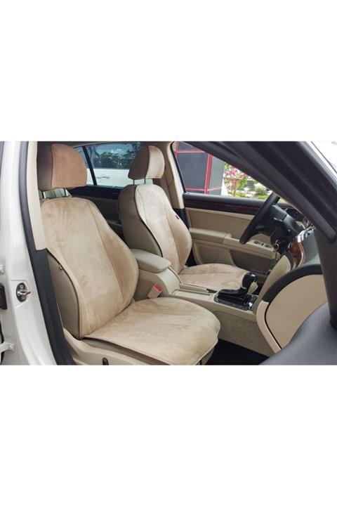 Marka Renault Fluence Yeni Nesil Koltuk Koruyucu 2010-2016 Ön 2 Li Kılıf Minder Bej