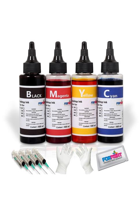 FORPRİNT Canon E484/ E474/ E414/ E404 Yazıcı Uyumlu Mürekkep Seti Pg46cl56