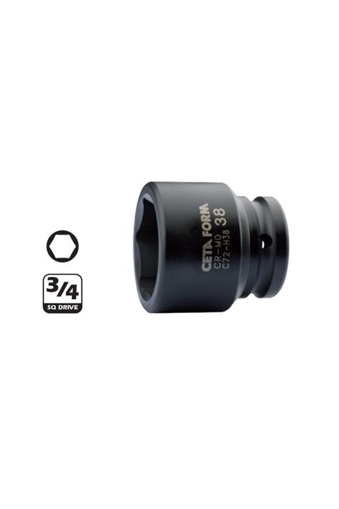 CETA FORM C72-h60 60mm 3/4” 6 Köşe Havalı Lokma Anahtar