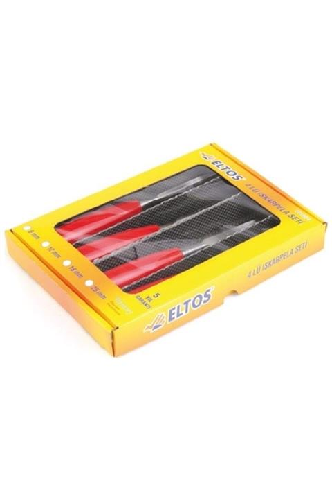 Eltos 4'lü Iskarpela Seti