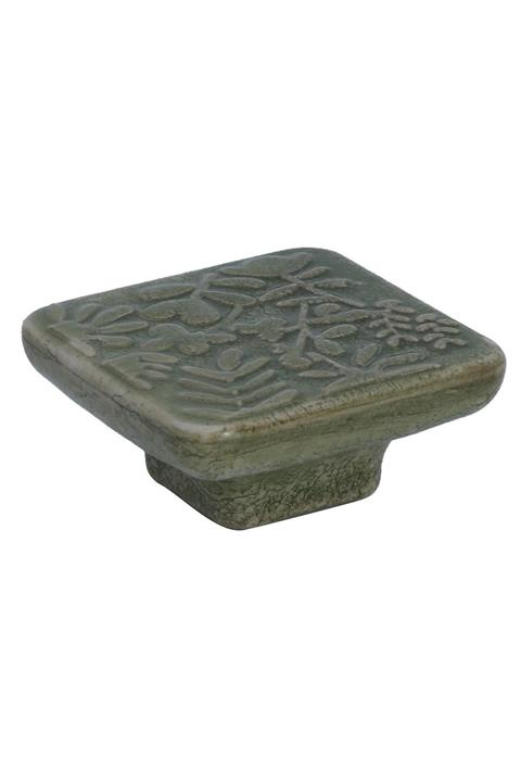 Porcellana Perla Porselen Kulp Dolap Çekmece Mobilya Mutfak Çocuk Kulbu Perla Filiz Düğme Yeşil