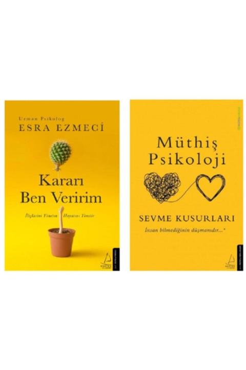 Destek Yayınları Müthiş Psikoloji & Kararı Ben Veririm