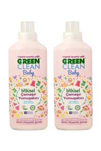 Green Clean Organik Lavanta Yağlı Baby Çamaşır Yumuşatıcısı 1000 ml 2 Adet