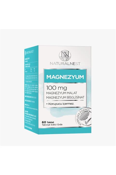 Natural Nest NaturalNest Magnezyum 60 Tablet