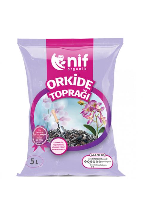 Nif Organik Orkide Toprağı 5 Lt