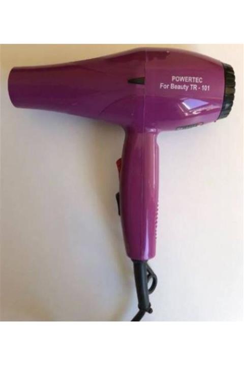 Powertec Tr-501 Profesyonel Saç Kurutma Makinesi Mor Tr501