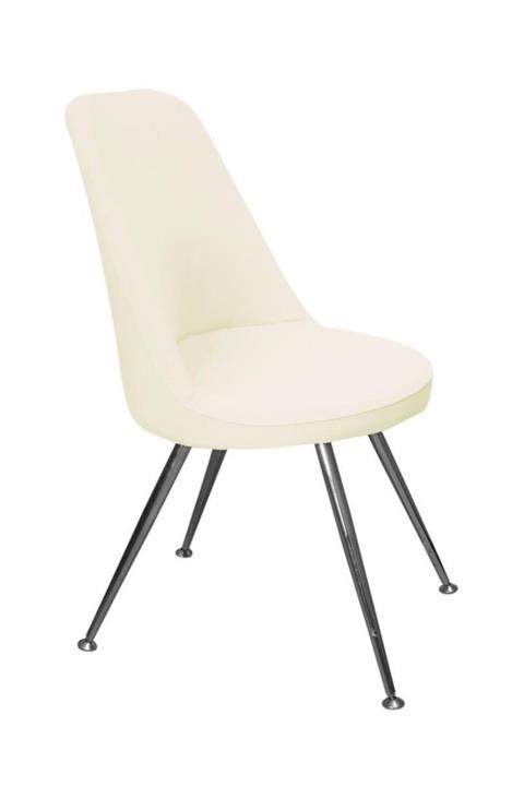 KILIFSAN Bal Peteği Krem Retro Sandalye Kılıfı