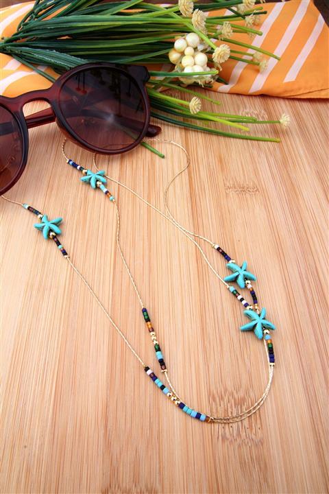 Pelin Aksesuar Deniz Yıldızlı Tasarım Gözlük Aksesuarı