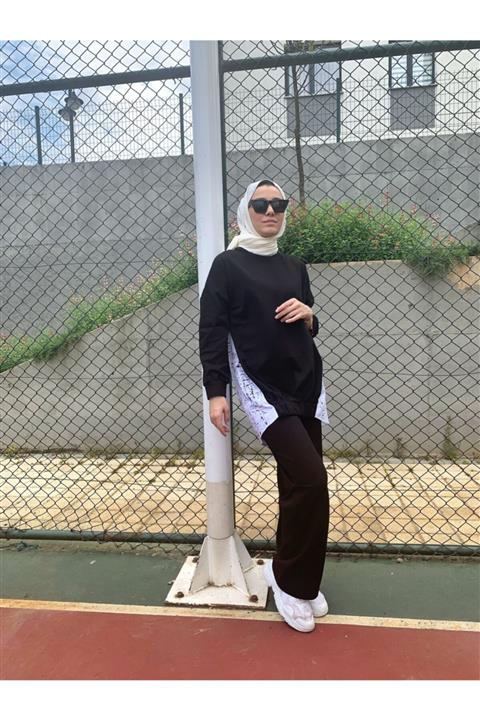 TUĞBA KILIÇ BUTİK Siyah Eşofman Takımı