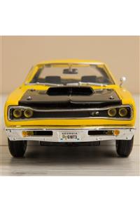 Motor Max Motormax 1969 Dodge Coronet Super Bee 1/24 Sarı Model Araba