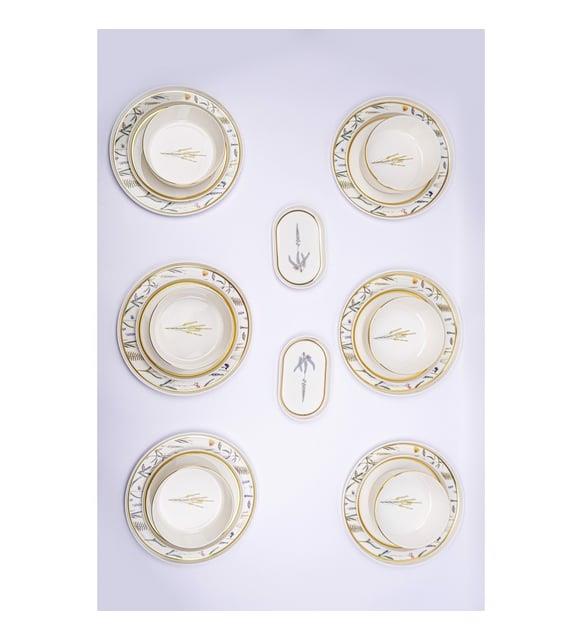 Porland Botanical (desen3) Yemek Takımı 6 Kişilik 20 Parça