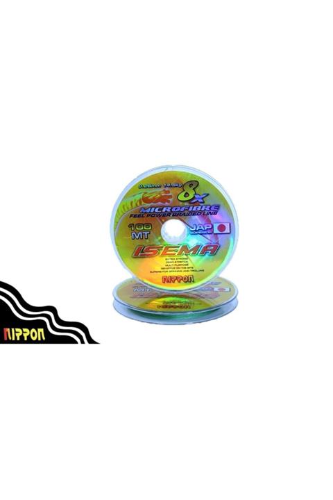 NIPPON Isema 8x Ip Misina 100 Mt Yeşil