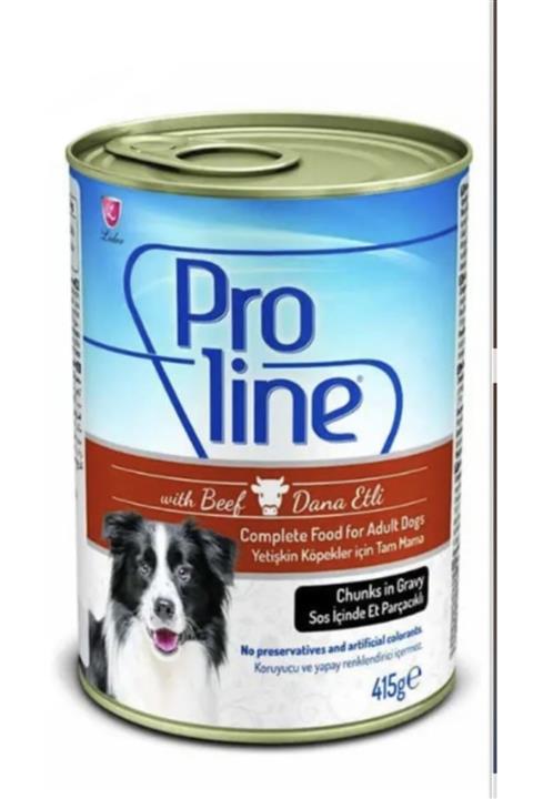Pro Line Proline Köpek Konserve Beef & Dana Etli 415*10 Adet