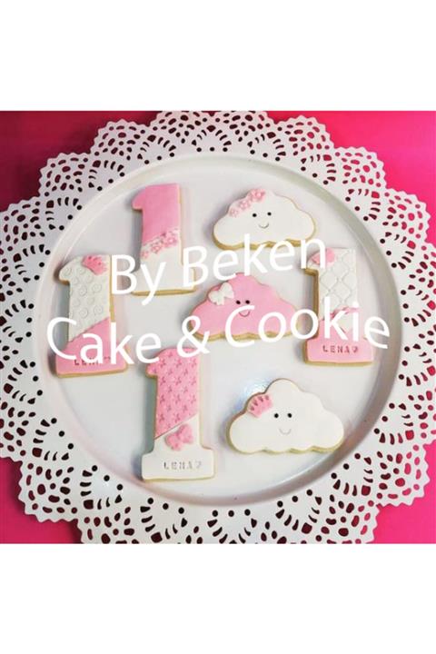 By Beken Cake Patisserie 1 Yaş Kurabiyesi 10 Adet