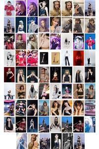 Postifull Lisa Poster Seti, 70 Adet Blackpink Poster,lalisa, K-pop Poster Seti, K-pop Kolaj Seti