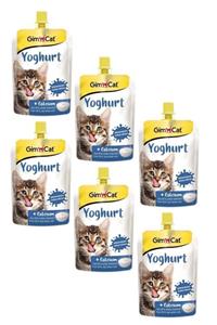 Gimcat Yoğurt Cat Milk Kalsiyumlu Sıvı Kedi Sütü 150 Ml (6 Adet)