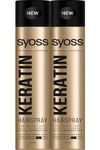 Syoss Keratin Sprey 400 Ml X 2 Paket