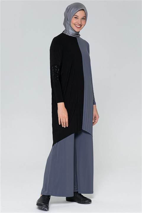 Armine Düz Pantolon 00oa8001 Gri