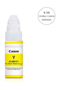 Canon G1400 G2400 G3400- Gı 490 Yazıcılar Için Uyumlu 70 ml Sarı Orijinal M