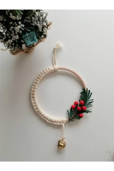 TOOCHEUS DESIGN Makrome Yılbaş Kapı/duvar Süsü