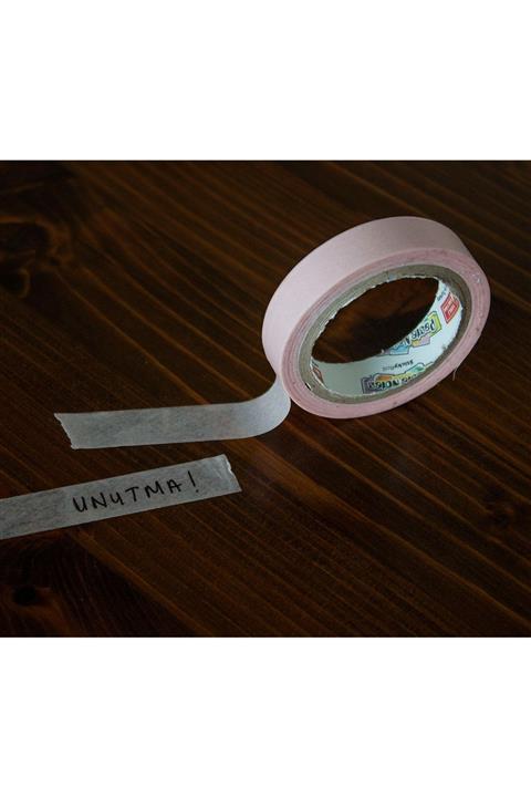 Paste Notes Yapışkanlı Not Yazma Bandı (pastel Pembe)