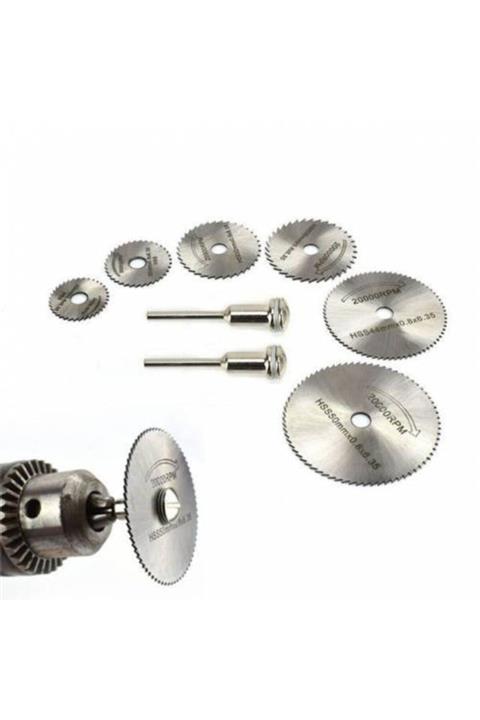 BanCo Hss Dramel Freze Ucu Cam Metal Kesme Mini Testere 8 Parça