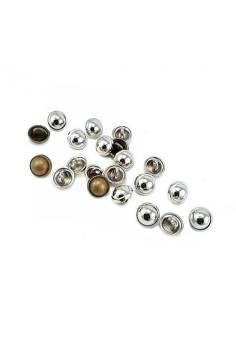 Şentürk aksesuar 10 Mm Kenarı Kontörlü Top Düğme D-1938