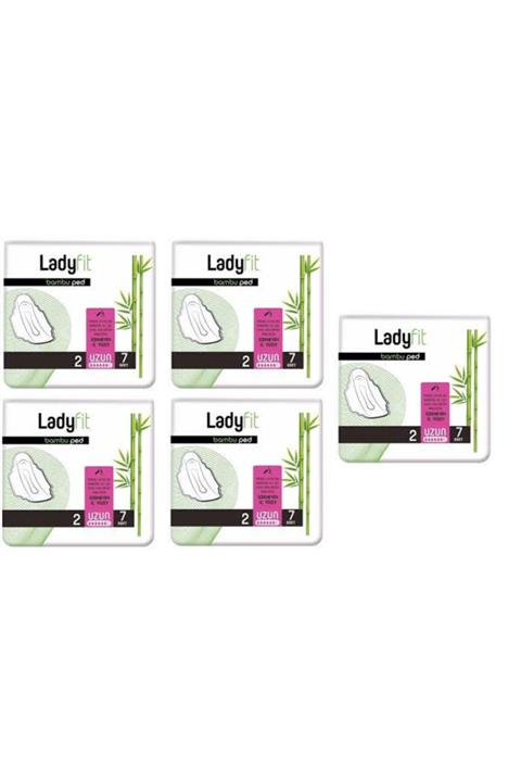 Baby Turco Ladyfıt Bambu Ped Std Uzun 7li X 5 Paket= 35 Adet